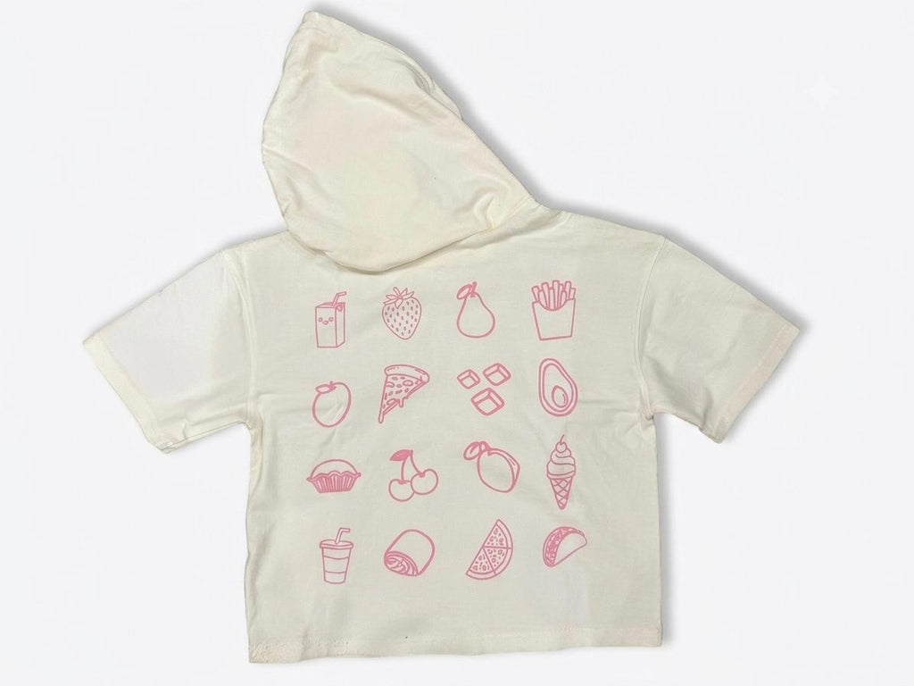 Little Treats Hooded Tee - Pink